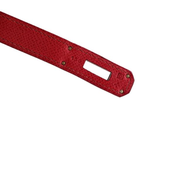 Hermes Birkin Handbag Rubis Epsom With #78159H11B - Picture 10 of 10